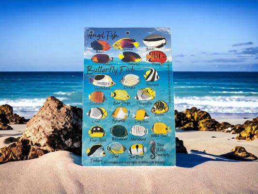 Waterproof Fish ID card